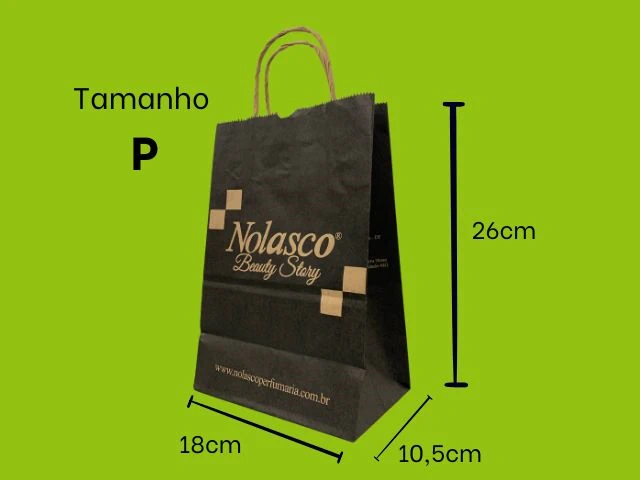 Sacola Personalizada Pequena — 3.000 und.